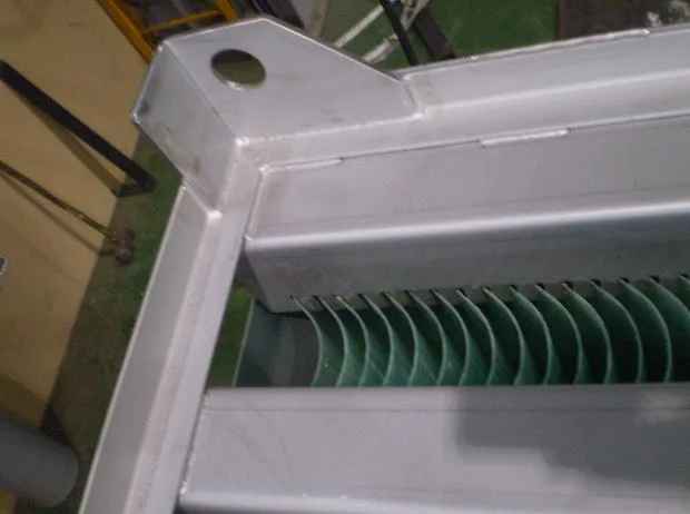 Corrugated Plate Interceptor Plate Oil-Water Separator close up perspective